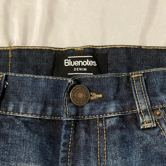 Bluenotes 32/34 Mens Denim Jeans Blue Loose Fit - Picture 4 of 6